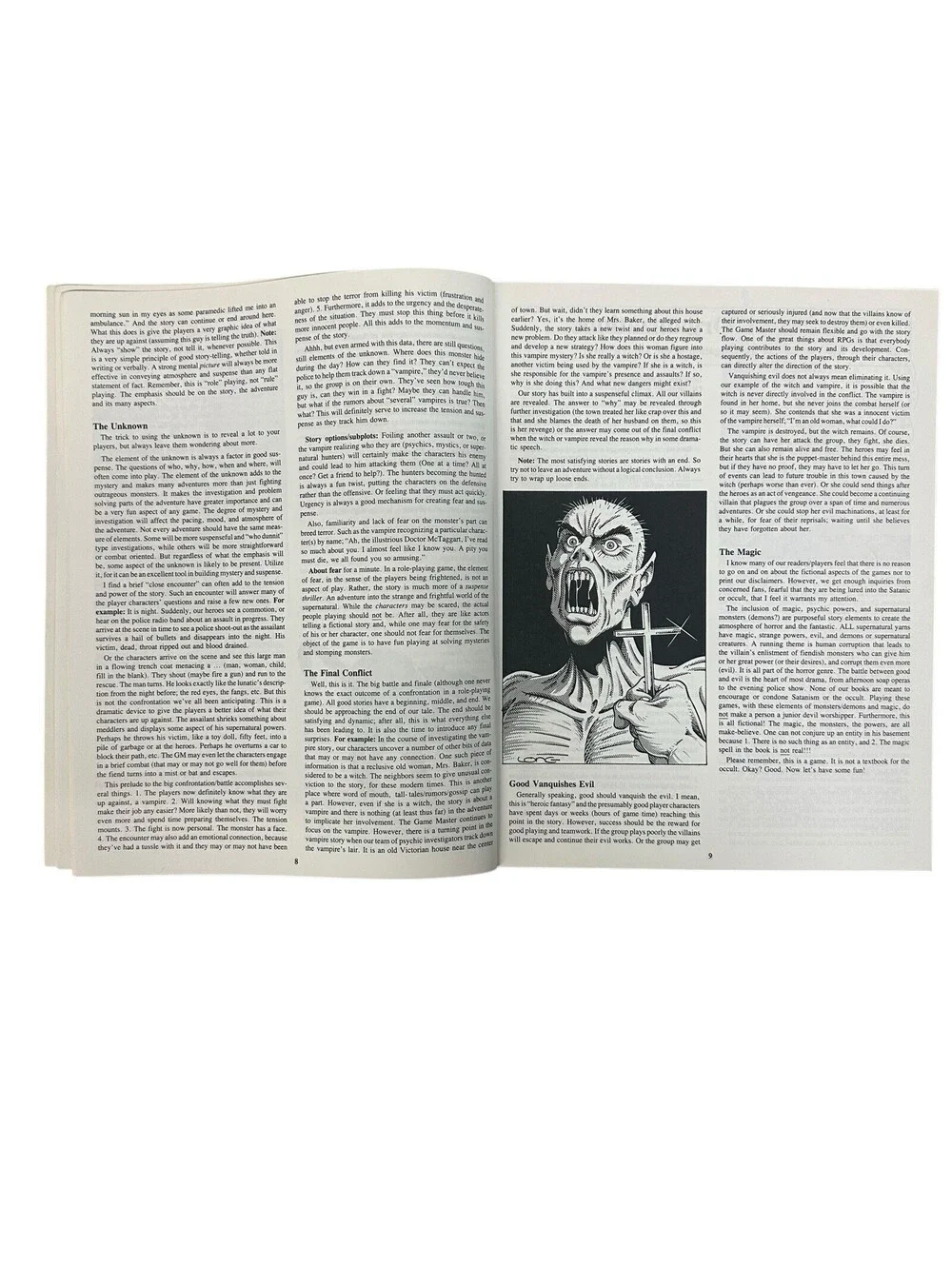 BOXED NIGHTMARES Adventure Books with After Midnight Newspaper 10/31/1990
